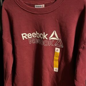 Reebok Maroon Crewneck Sweatshirt